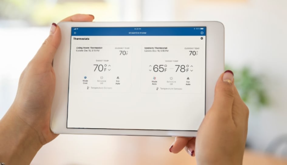 Thermostat control in College Station